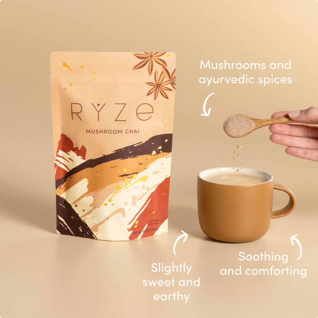 Mushroom Chai Starter Bag K6
