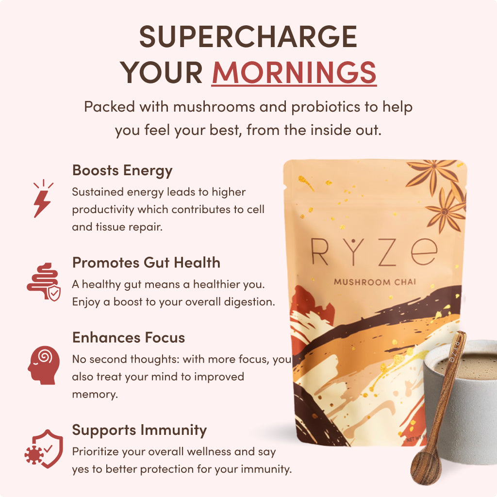Mushroom Chai Starter Bag K6