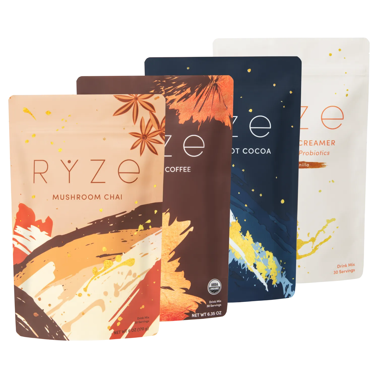 Ultimate Elevate + Unwind Bundle: Chai + Coffee + Cocoa J3
