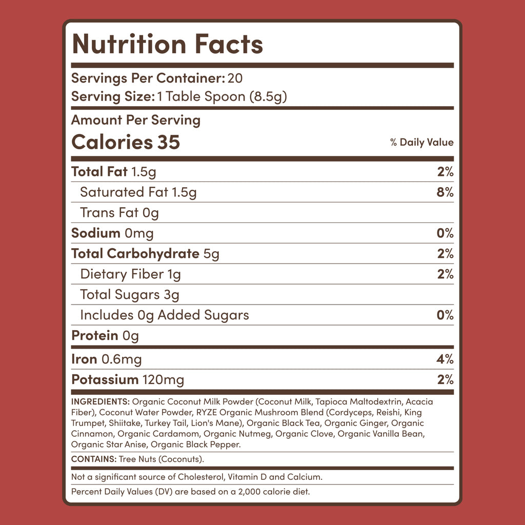 Mushroom Chai (20 Servings) O8