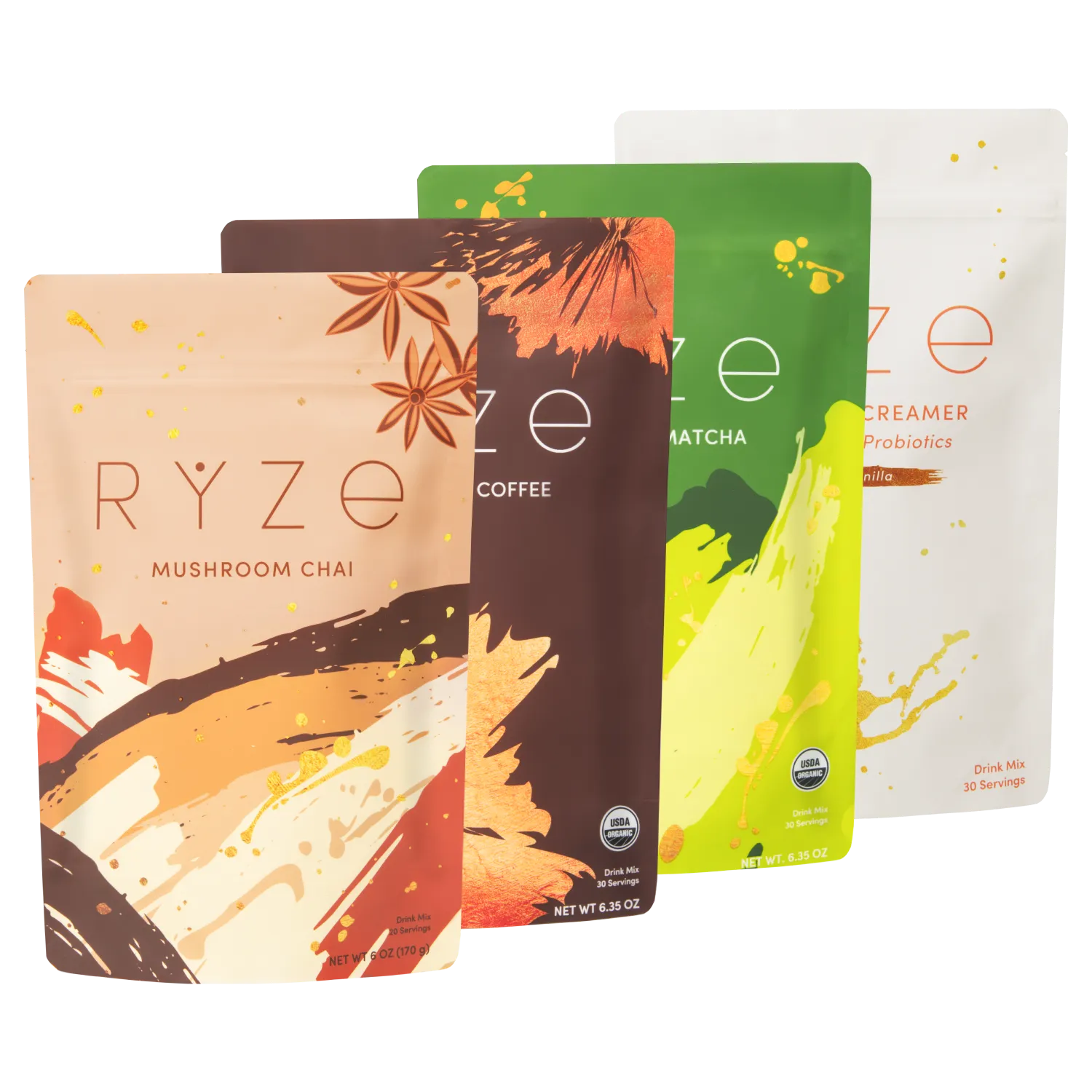 Ultimate Pick-Me-Up Bundle: Chai + Coffee + Matcha L5