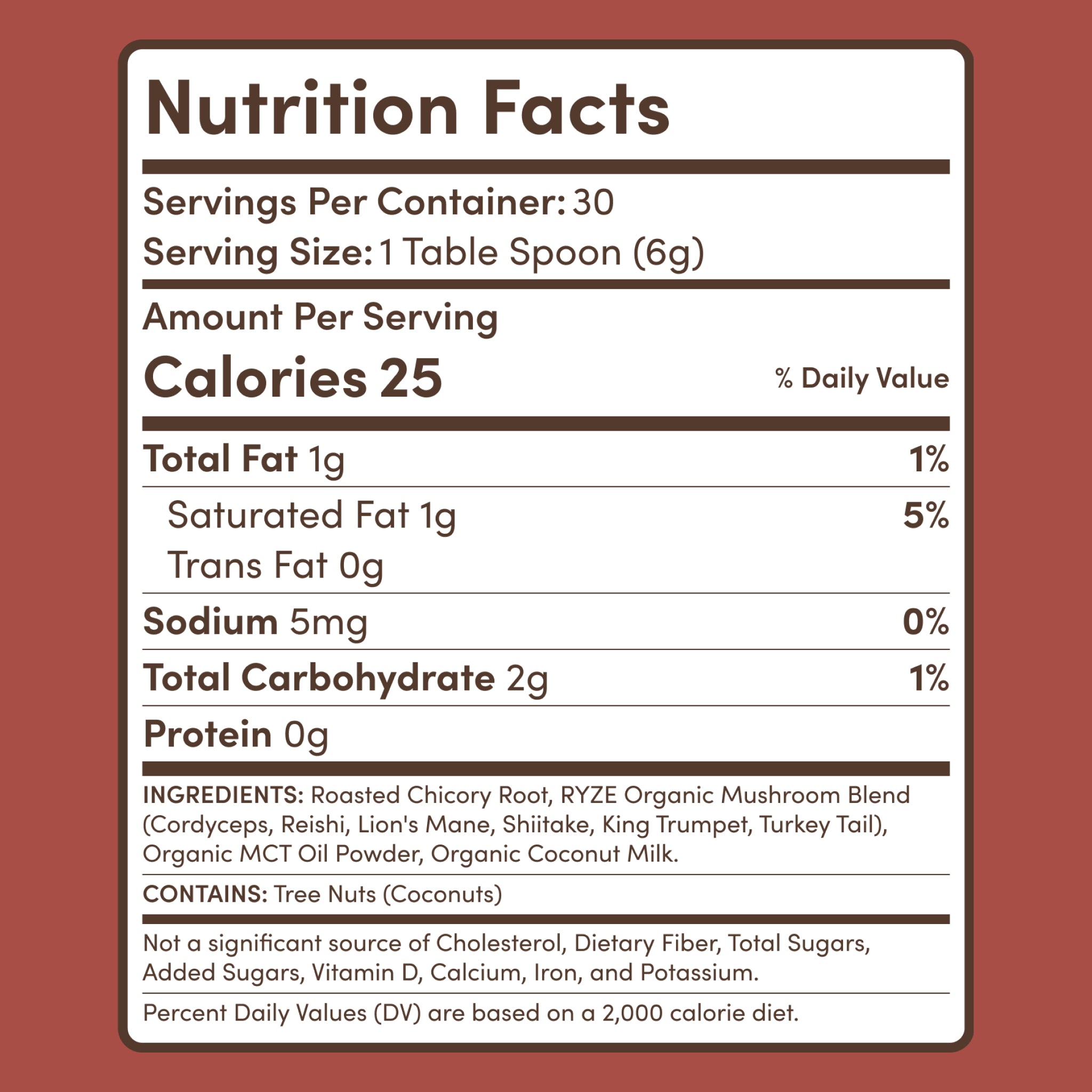 Mushroom Chicory (30 Servings) Z6