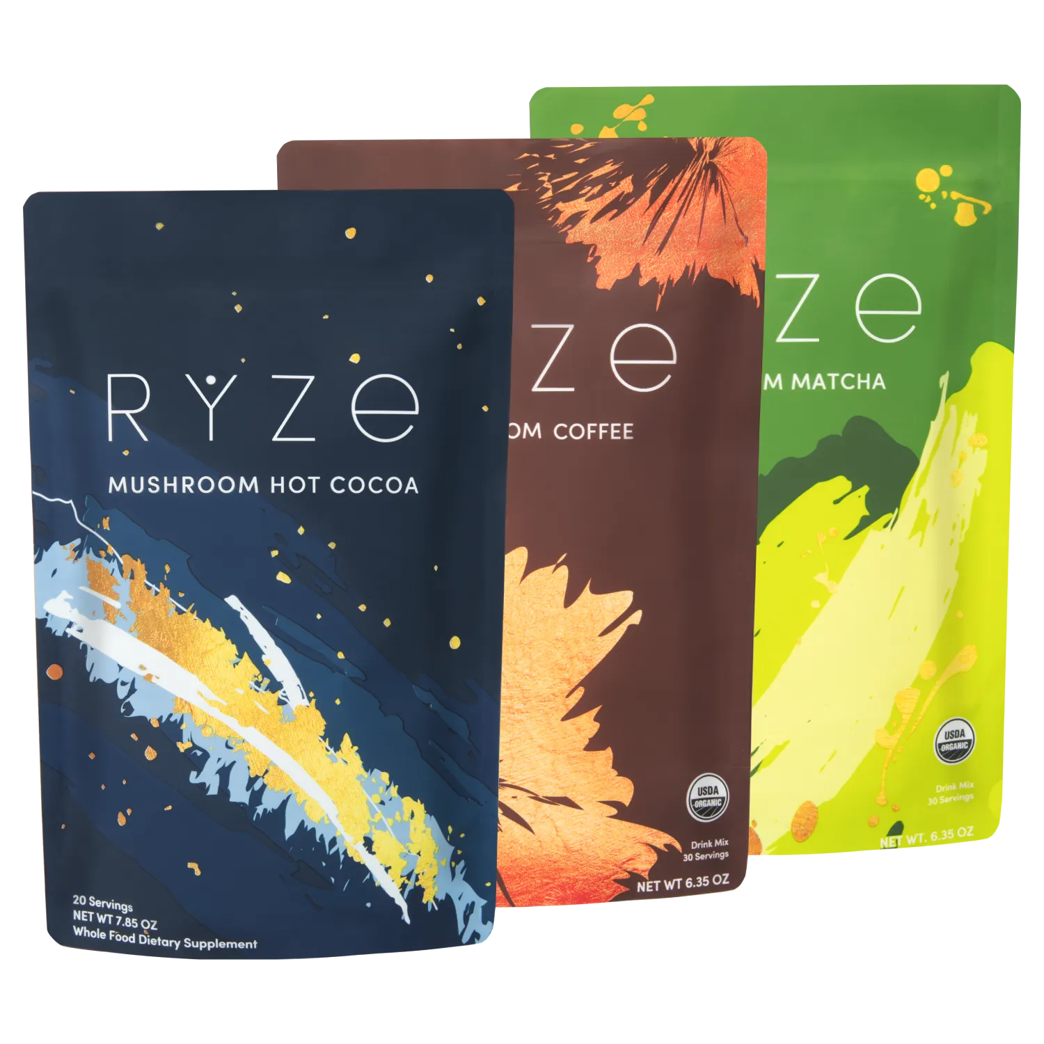 Ultimate Day + Night Bundle: Coffee + Matcha + Cocoa R9