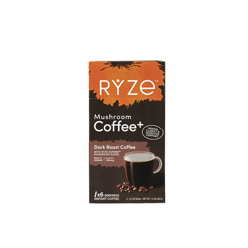Dark Roast Mushroom Coffee Carton K9