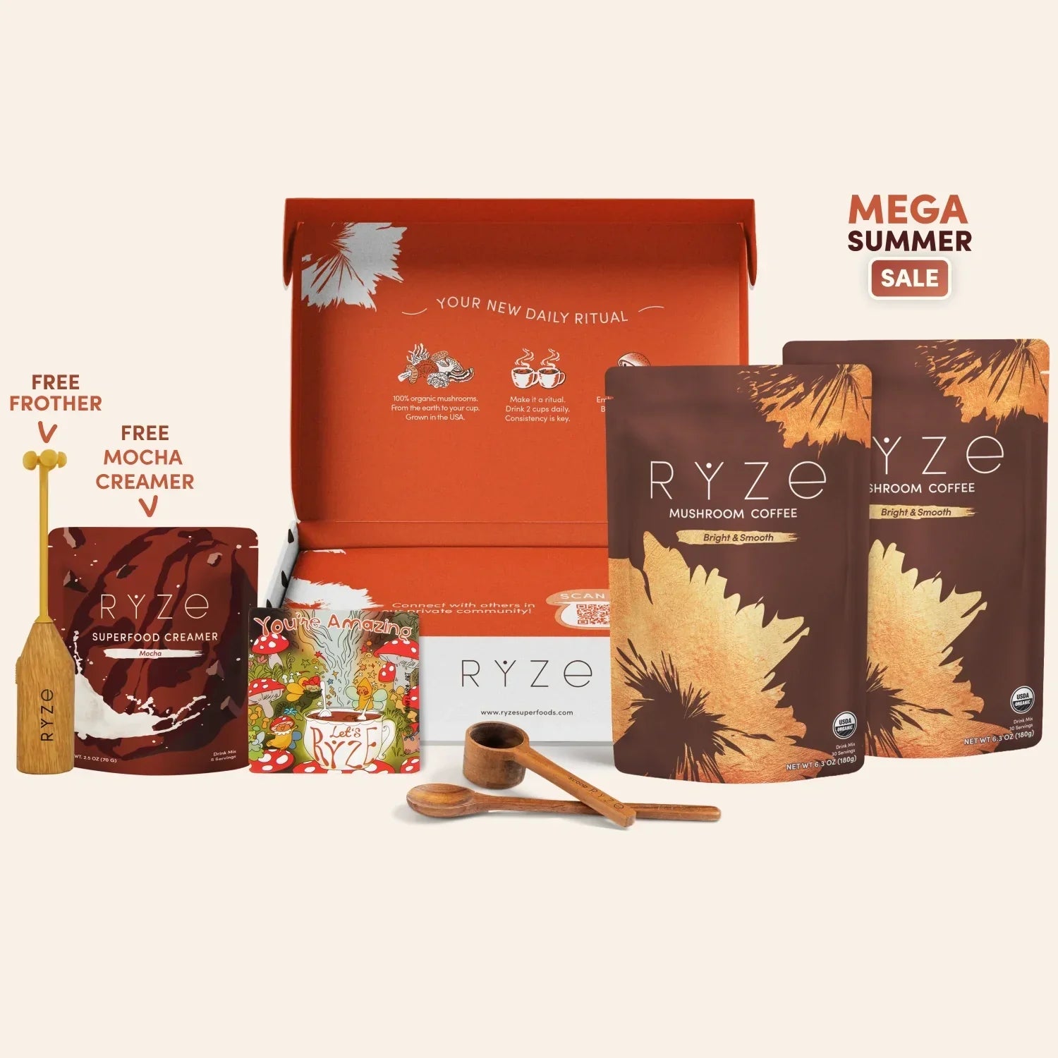 Starter Kit with Free Mocha Creamer O1