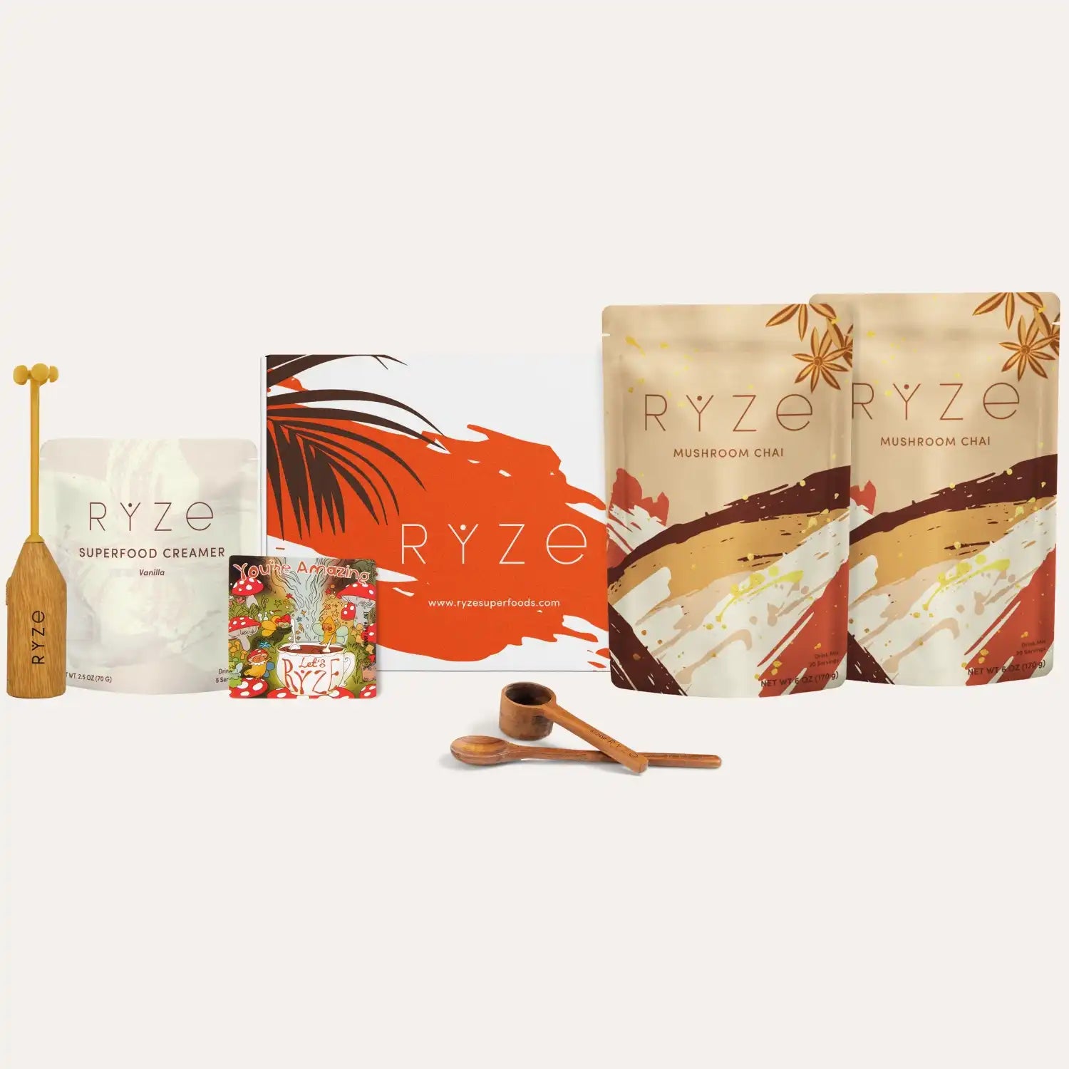 Mushroom Chai Starter Kit (40 Servings) K8