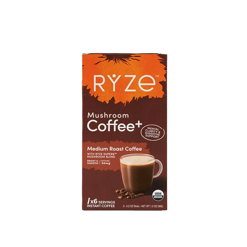 Medium Roast Mushroom Coffee Carton F5