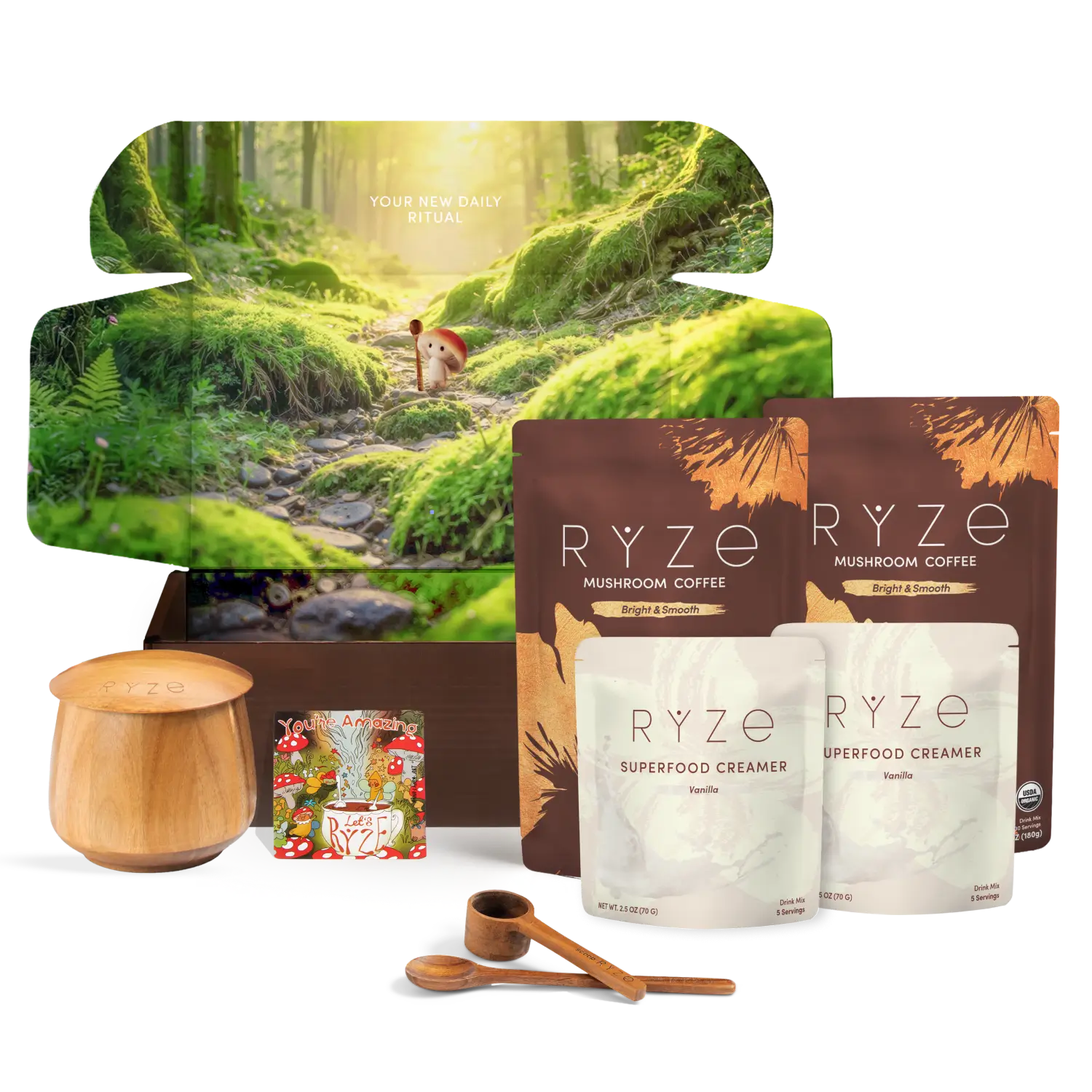 Mushroom Coffee Ritual Set (6 Month Plan) Q1