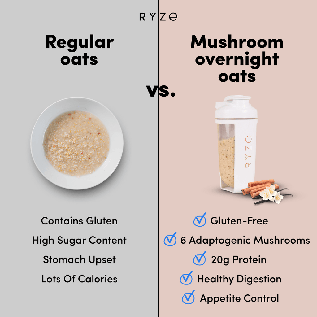 Mushroom Overnight Oats Pack (14 Servings) O4