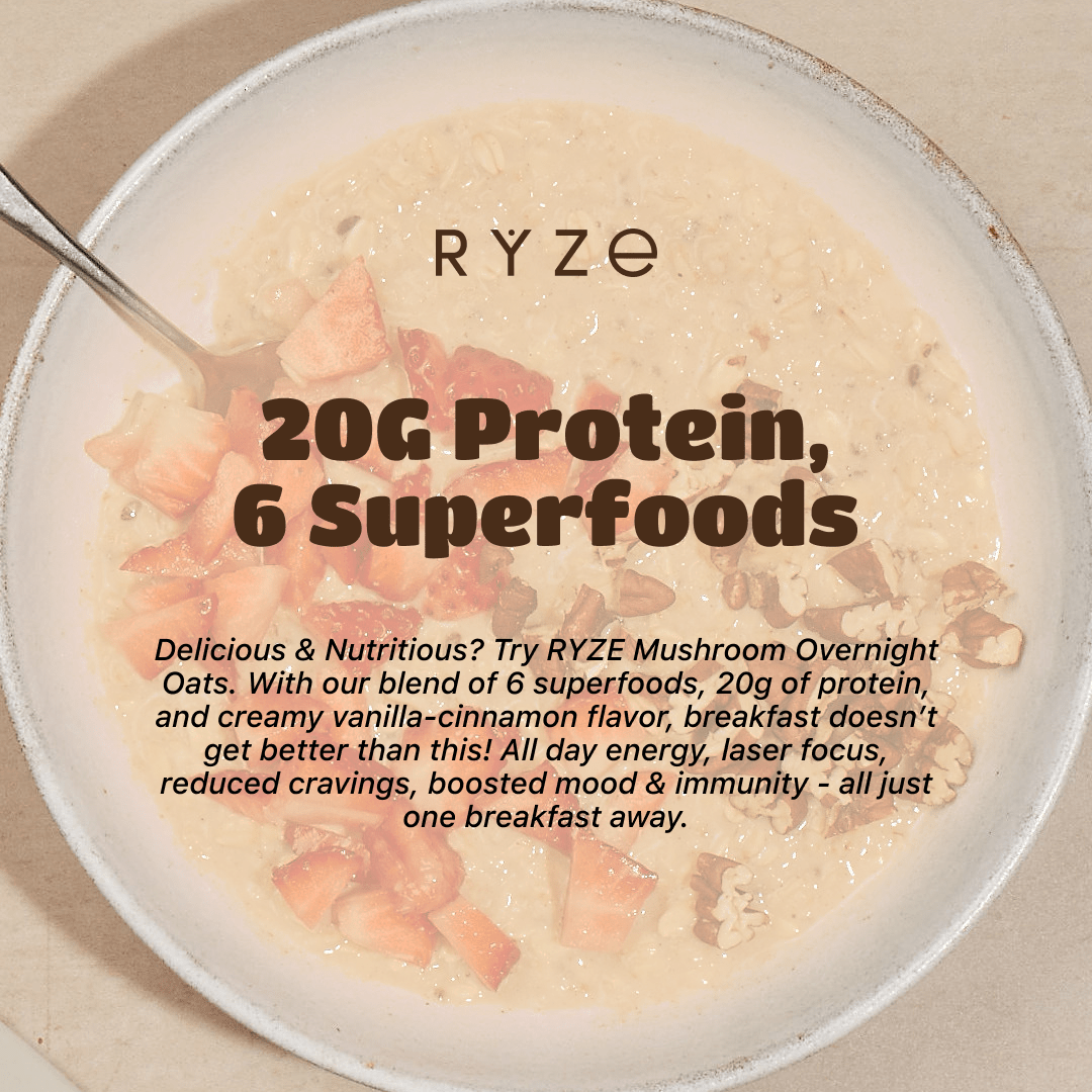Mushroom Overnight Oats Pack (14 Servings) O4