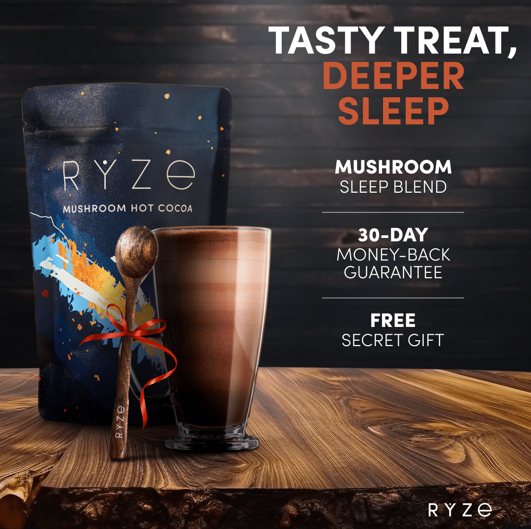 Hot Cocoa - with 6 Sleep Superfoods to Help Fall Asleep and Stay Asleep X1