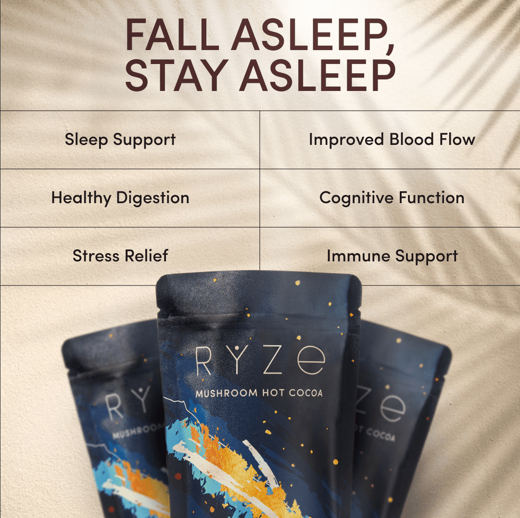 Hot Cocoa - with 6 Sleep Superfoods to Help Fall Asleep and Stay Asleep X1